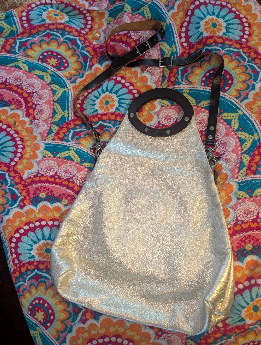 Dean B42 Oval Handle Tri Tote Handbag Purse Made USA Tote $230